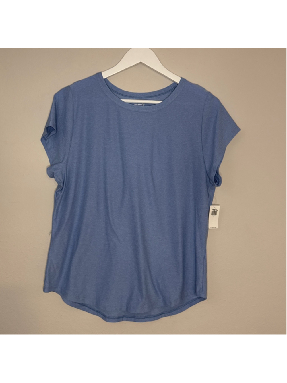 Women's Old Navy Active Blue Short Sleeve Tee L